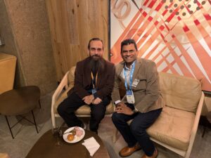 Srini Katta with Roman Yampolskiy
